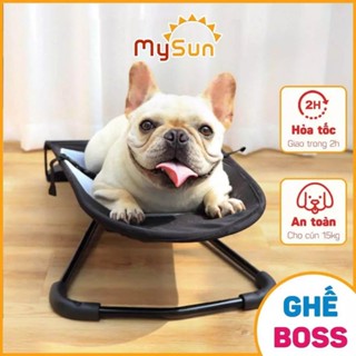Ghế giường nằm bập bênh cho chó cún mèo thú cưng ngủ giá rẻ cỡ lớn MySun