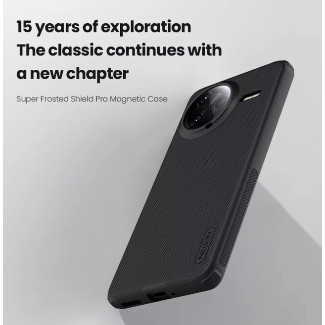 (Sẵn) Ốp lưng Nillkin Super Frosted Shield Pro Cho Xiaomi Redmi K80/ K80 Pro TPU + PC Ốp Lưng Chống 