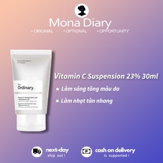 The Ordinary Vitamin C Suspension 23% + HA 30ml Kem dưỡng da mặt 2% 30ml