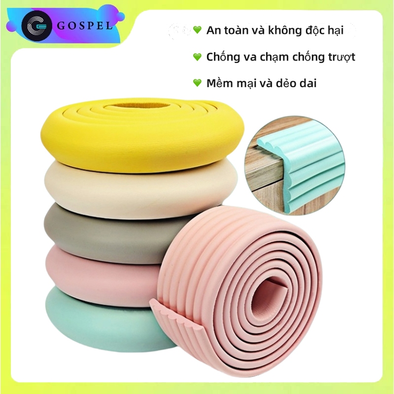 👍👍Chống va chạm dải góc tường trẻ em bọc đồ nội thất chống va chạm tường dán bảng túi mềm bảo vệ trẻ sơ sinh