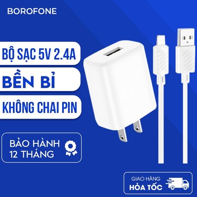 Bộ củ cáp Hoco C134 5V 2.4A cho iphone, ipad