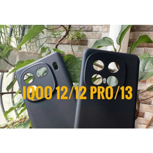 Ốp lưng dẻo Vivo iQOO 12 ,iQOO 12 Pro , iQOO 13 ( màu đen) khoét mắt bảo vệ Camera