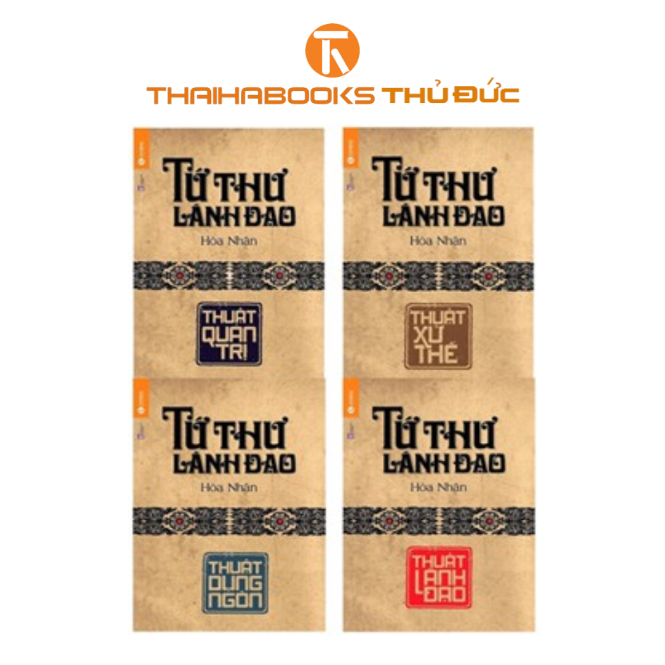 Sách - Trọn bộ tứ thư lãnh đạo (4 cuốn)