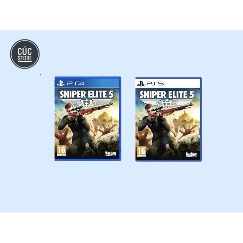 Đĩa chơi game PS4 / PS5: Sniper Elite 5