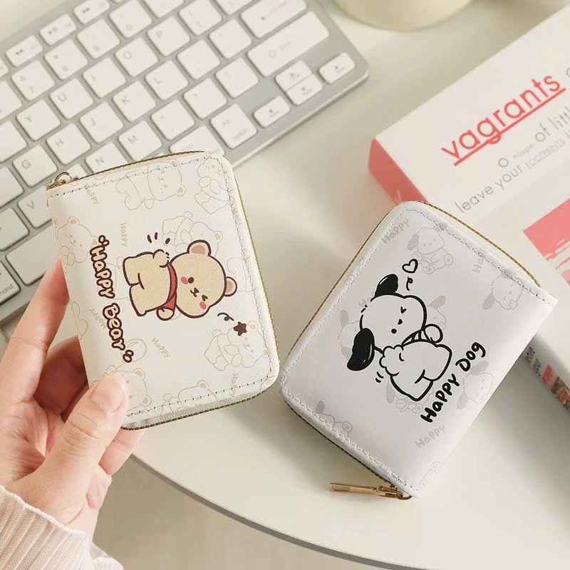 Ví Mini họa tiết gấu siêu cute