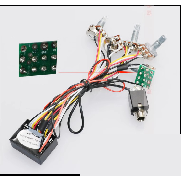 Preamp đàn guitar bass | dùng nâng tiếng đàn slapbass dễ dàng