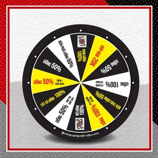 Vòng Quay Trò Chơi Giá Rẻ- Kích thước 24cm