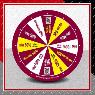 Vòng Quay Trò Chơi Giá Rẻ- Kích thước 24cm