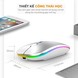 Chuột Không Dây Tự Sạc Siêu Mỏng M1