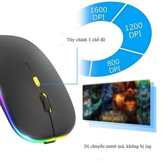 Chuột Không Dây Tự Sạc Siêu Mỏng M1