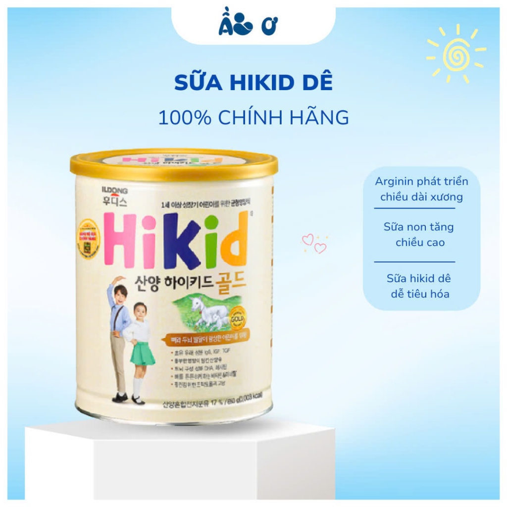 Sữa Dê Hikid Hàn Quốc