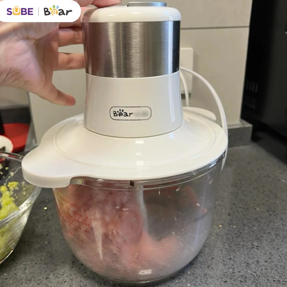 XAY THỊT TẠI NHÀ - VỆ SINH, TIỆN LỢI VỚI MÁY XAY THỊT BEAR 2L SB-MA02L