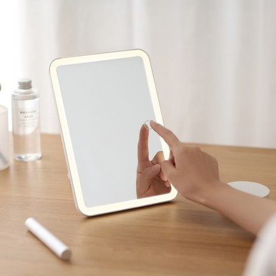 MUJI Gương Make Up Để Bàn