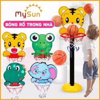 Đồ chơi BÓNG RỔ treo tường cho bé trai mini vận động thể thao trong nhà ngoài trời MySun