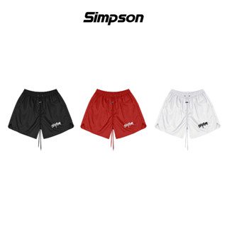 [MUA 2 TẶNG 1 TÚI] Quần Short Dù Thêu Gaffity Simpson Dây Dài Ống To Mỏng Nhẹ Form Trên Gối - QS01