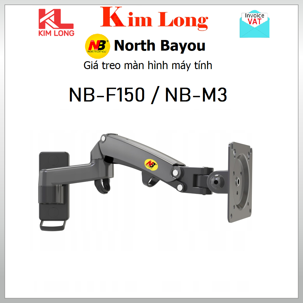 Giá treo màn hình North Bayou NB-F150 / NB-M3 từ 17- 35 inch Tải trọng 12kg - Hàng chính hãng