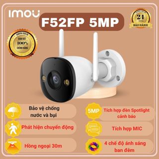 Camera imou wifi ngoài trời bullet F52FP, F32FP F32P F52P phát hiện chuyển động, hàng chính hãng