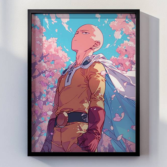 FREESHIP ⭐️ Saitama Poster | Comic Poster - Tranh Decal Dán Tường - Ảnh Treo Tường
