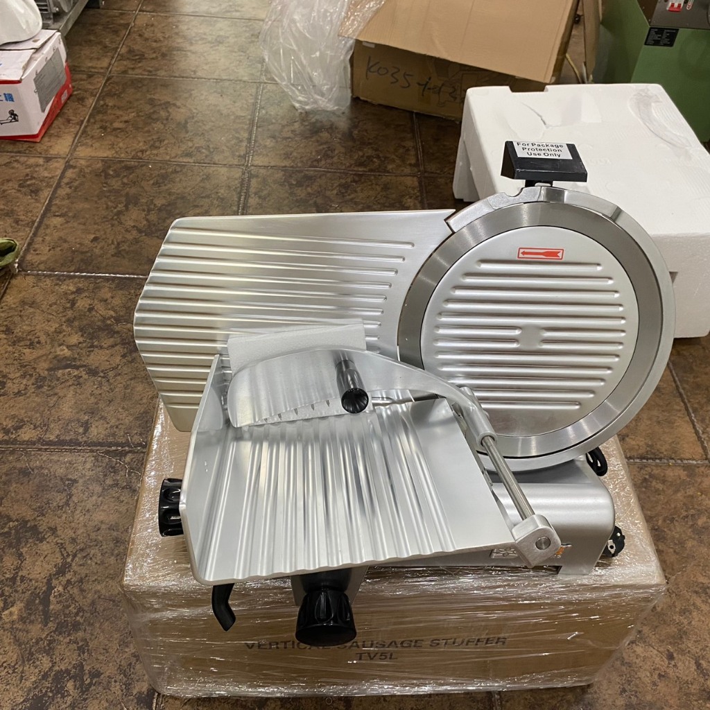 Máy thái thịt heo quay ES250, Máy thái thịt quay ES300, máy thái thịt đông lạnh