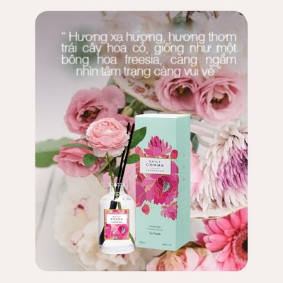 Tinh Dầu Khuếch Tán La Peach DAILY COMMA Camelia 250ml