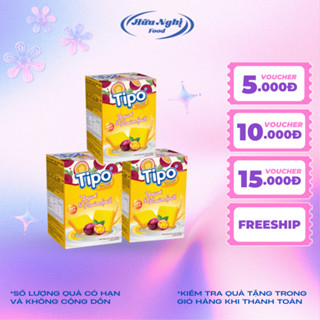 COMBO 3 hộp Bánh Trứng Sữa Chua Chanh Leo Tipo 120g