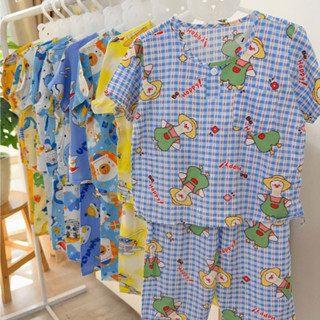 Combo 3 Bộ Đồ Tole Bé Trai Tay Ngắn Quần Dài Vải Tole Loại 1 Từ 7-38kg Mẫu Ngẫu Nhiên - Bory Studio