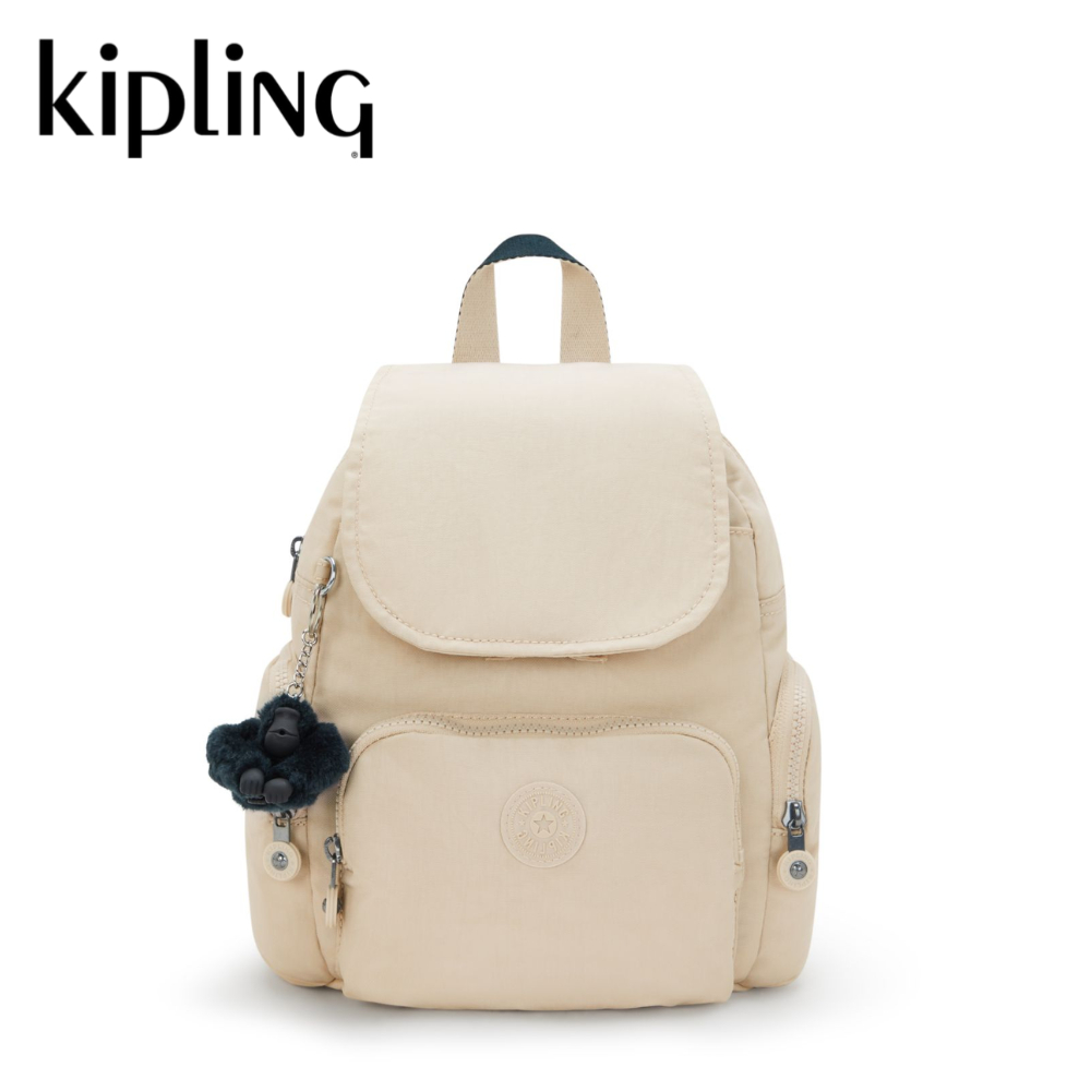 Kipling Balo Nữ Backpacks CITY ZIP MINI Back To Beige HUKI6046CH