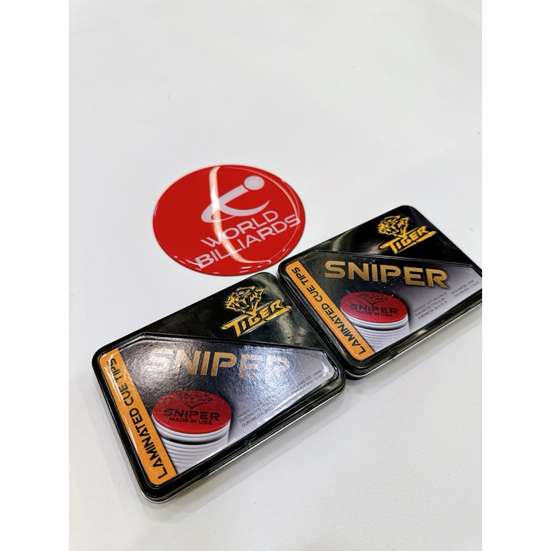 [Sniper]Đầu Cơ/Đầu Tẩy Gậy Bida Chính Hãng Sniper Tiger-Chất Liệu Da Cao Cấp