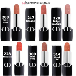 Full màu son thỏi lì Dior Rouge Velvet bản 2024,Nắp hít nam châm,Chất son lì mịn màng,mềm mại,Tặng kèm quà.