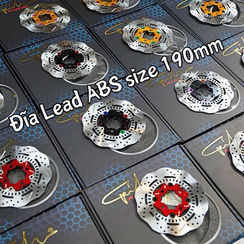 Đĩa thắng Lead ABS size 190mm Ghracing - Đĩa Ghracing lead abs 190mm 4lỗ - phụ kiện thay thế đĩa pha