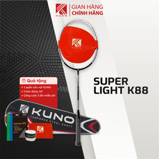 Vợt cầu lông KUNO Super Light K88, công thủ toàn diện, thân dẻo trợ lực tốt phù hợp với người mới chơi