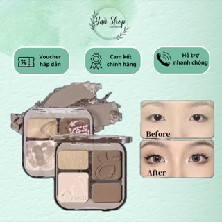 Bảng Phấn Bắt Sáng Và Tạo Khối VEECCI Tự Nhiên Lâu Trôi Chống Nước 8g