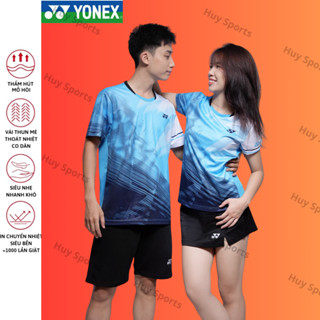 Áo cầu lông nam nữ, Áo YONEX mới nhất size M L XL XXL (MX)