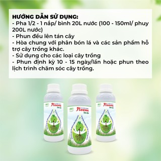 Dung Dịch Neem 500ml – Phủ Đều Lá, Hòa Tan Nhanh – Tăng Hiệu Quả Phun Tưới, Phân Bón