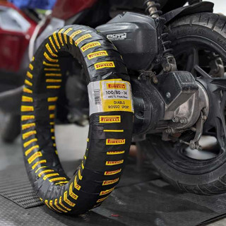 Vỏ Pirelli Diablo Rosso Sport 100/80-14 (150036)