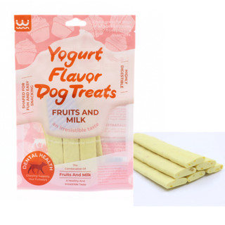 Bánh thưởng snack ăn vặt chó chó Fruit and Milk dạng thanh