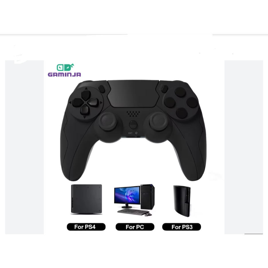 1 Tay cầm chơi game PS4 bluetooth không dây loại 1 tương thích mọi máy chơi game ps4, ps3, pc, lapto