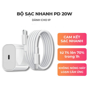 Sạc nhanh PD 20W cam kết sạc nhanh không nóng máy an toàn ổn định bảo hành đổi mới