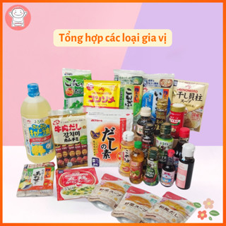 Gia vị, hạt nêm, dầu ăn nội địa Nhật Bản cho bé và gia đình (date 2026)