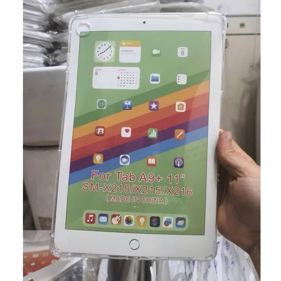 Samsung galaxy Tab A9 / Tab A9 Plus ốp lưng trong suốt chống sốc 4 góc siêu bảo vệ (pkch)