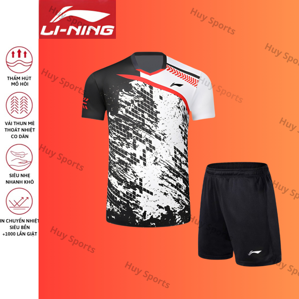 Quần Áo Cầu Lông Lining Chuyên Nghiệp Sử Dụng Trong Thi Đấu Cầu Lông M3S88