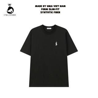 Áo Phông UMA STORE Phối Hình Thêu Ngựa Chất Thun Cotton Cao Cấp Phong Cách Trẻ Trung SPA83