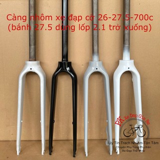  Càng nhôm xe đạp lắp bánh 26 - 27.5 - 700c sử dụng phanh đĩa Phuộc đơ xe đạp bánh 26 inch 27.5 inch 700c 