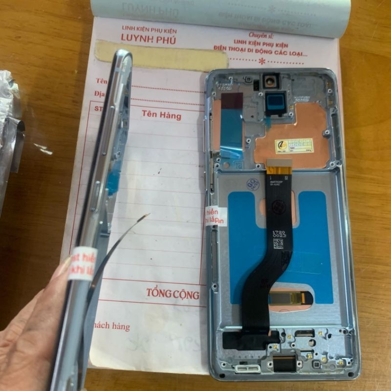 Màn hình samsung S20 plus/G985/G986 có khung