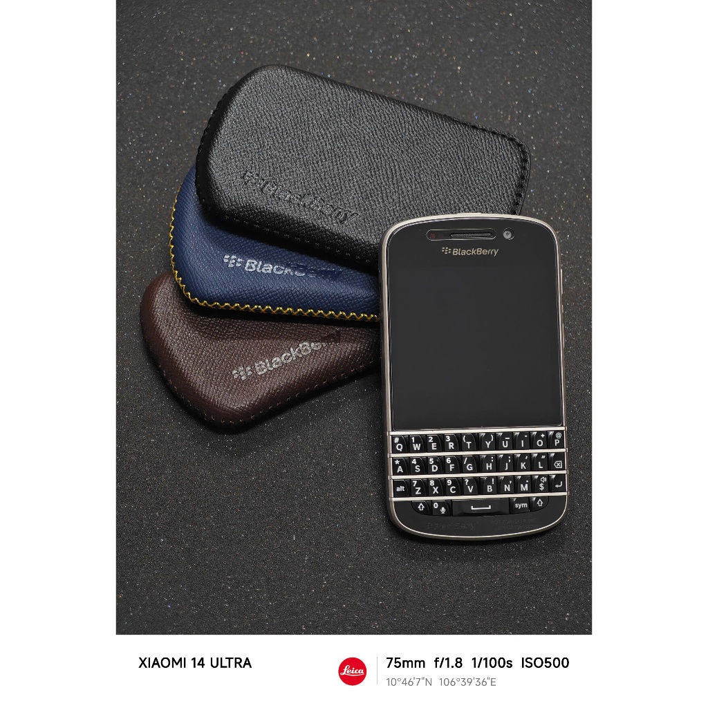 [LaoHac Store] Bao Da BlackBerry Q10