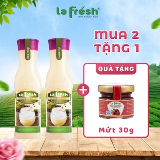 [ Tặng 1 hũ mứt 30gr ] Nước Cốt Mãng Cầu Xiêm Lafresh Đà Lạt chai 650ml