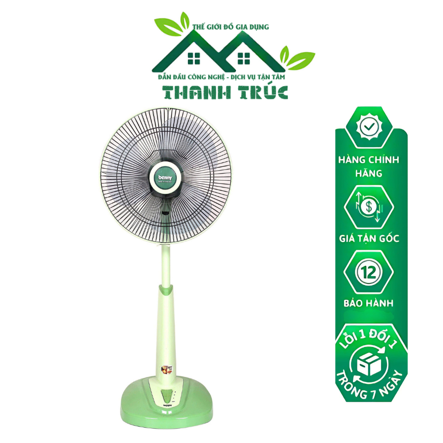 Quạt lửng Benny siêu mát siêu êm BF-41SL - Tiện dụng, nhỏ gọn - Công xuất lơn - Bảo hành chính hãng