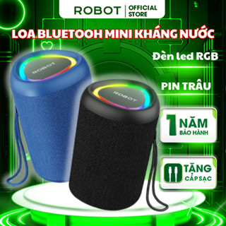 Loa Bluetooth Mini ROBOT RB120 Công Suất 5W Đèn Led RGB Hỗ Trợ Kết Nối Thẻ Nhớ Tiện Lợi Âm Bass Mạnh