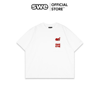  Áo Thun Thêu Xù Unisex Local Brand SWE PEEKING POCKET BOXY TEE - Trắng 