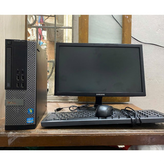  bộ máy tính case dell core i3 ,i5+ màn 19 full phụ kiện dùng cho học tập vp bán hàng., 